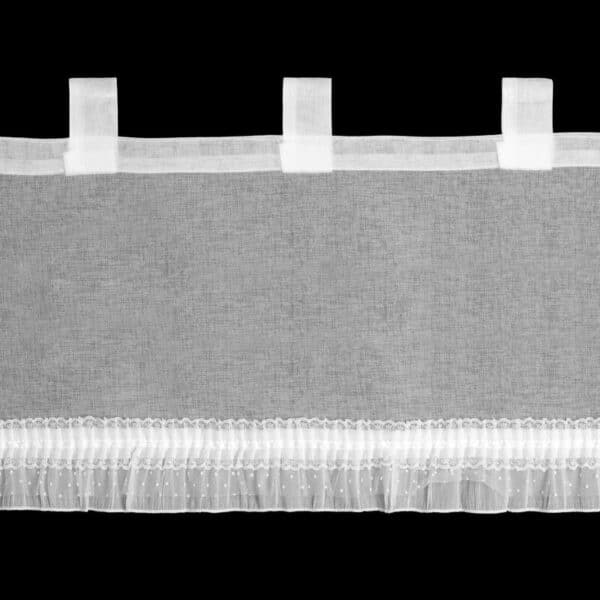 Hotová Záclona na Šnúrkach 60 x 150 cm Biela - Image 7